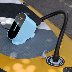 Elektrisk 12 volt luftpumpe til oppblåsbart SUP, surfebrett, kano eller kajakk