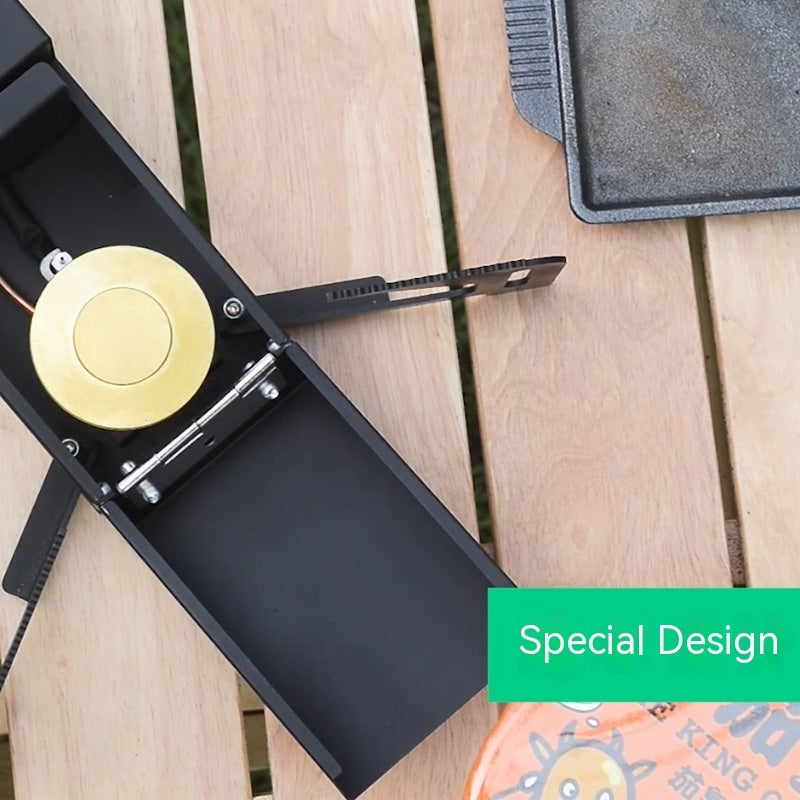 Snerten sammenleggbar gasskomfyr for utendørs bruk