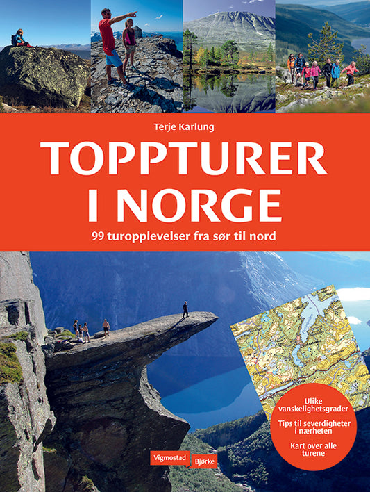 Toppturer i Norge - på vår, sommer og høst