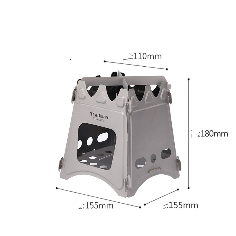 Kvistbrenner for bålkos og matlaging i det fri