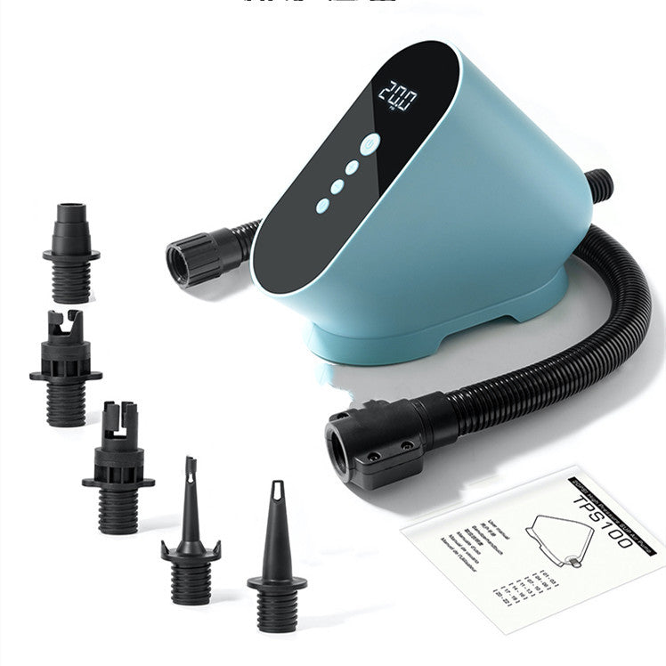 Elektrisk 12 volt luftpumpe til oppblåsbart SUP, surfebrett, kano eller kajakk