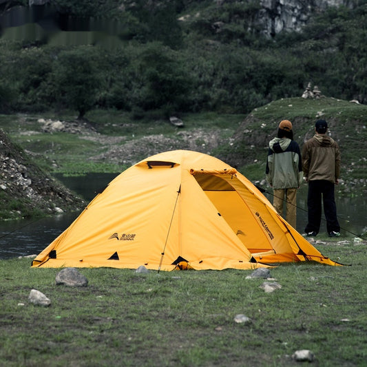 Bærevennlig helårstelt, vintertett, regnbestandig, for camping- og fjellturer