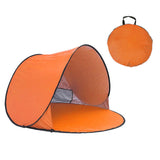 Meget enkelt og lett sammenleggbart strandtelt for barn og unge. Vern mot sol og sand.