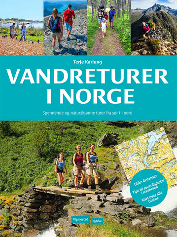 Vandreturer i Norge - fra sør til nord