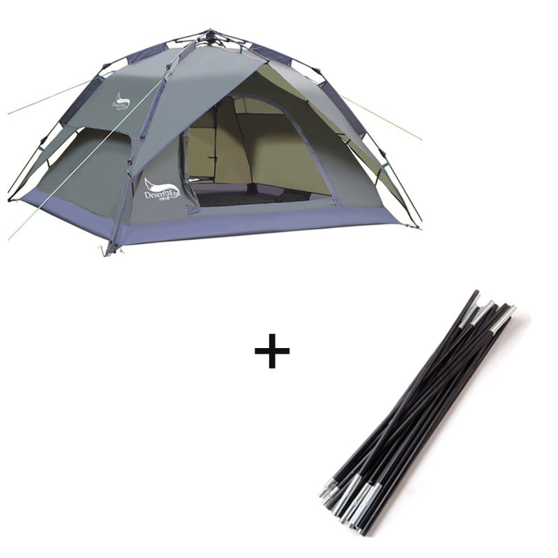 Automatisk lettoppsatt campingtelt