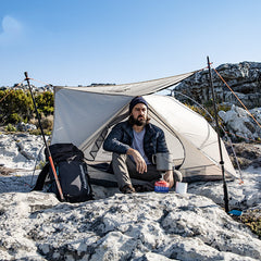Camping plug-in ultralett telt